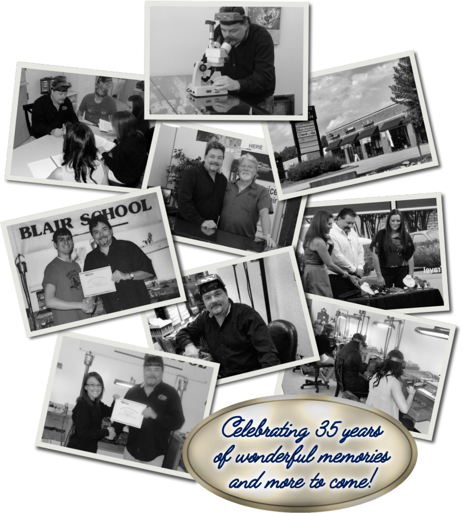 Blair Jewelers memories collage image